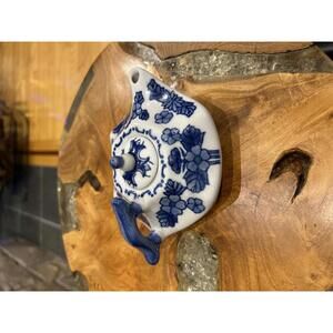 Nantucket Blue and White Porcelain Teapot
